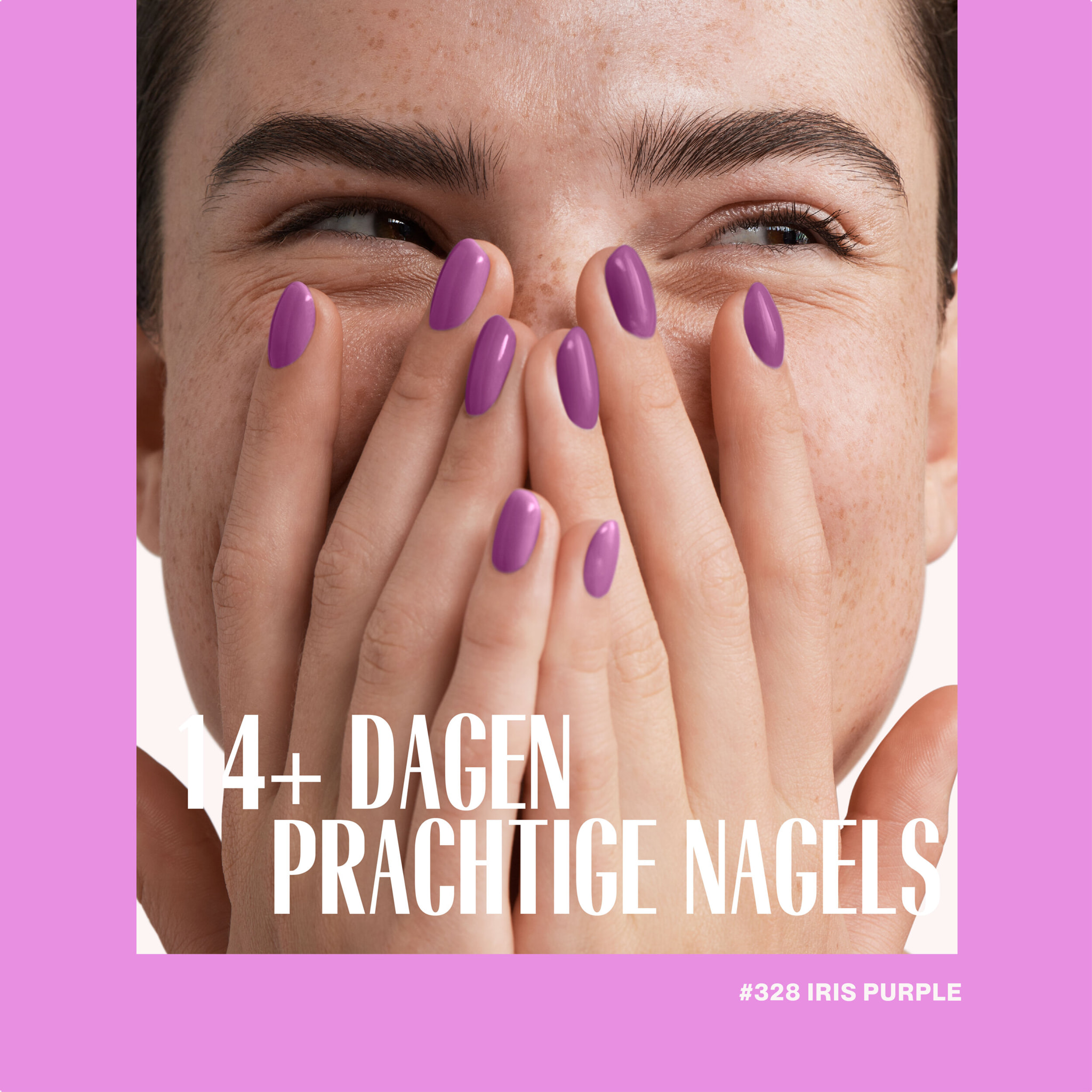 Vernis semi-permanent - 328 Iris Purple - 15 ml