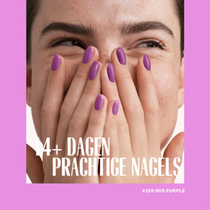 Vernis semi-permanent - 328 Iris Purple - 15 ml