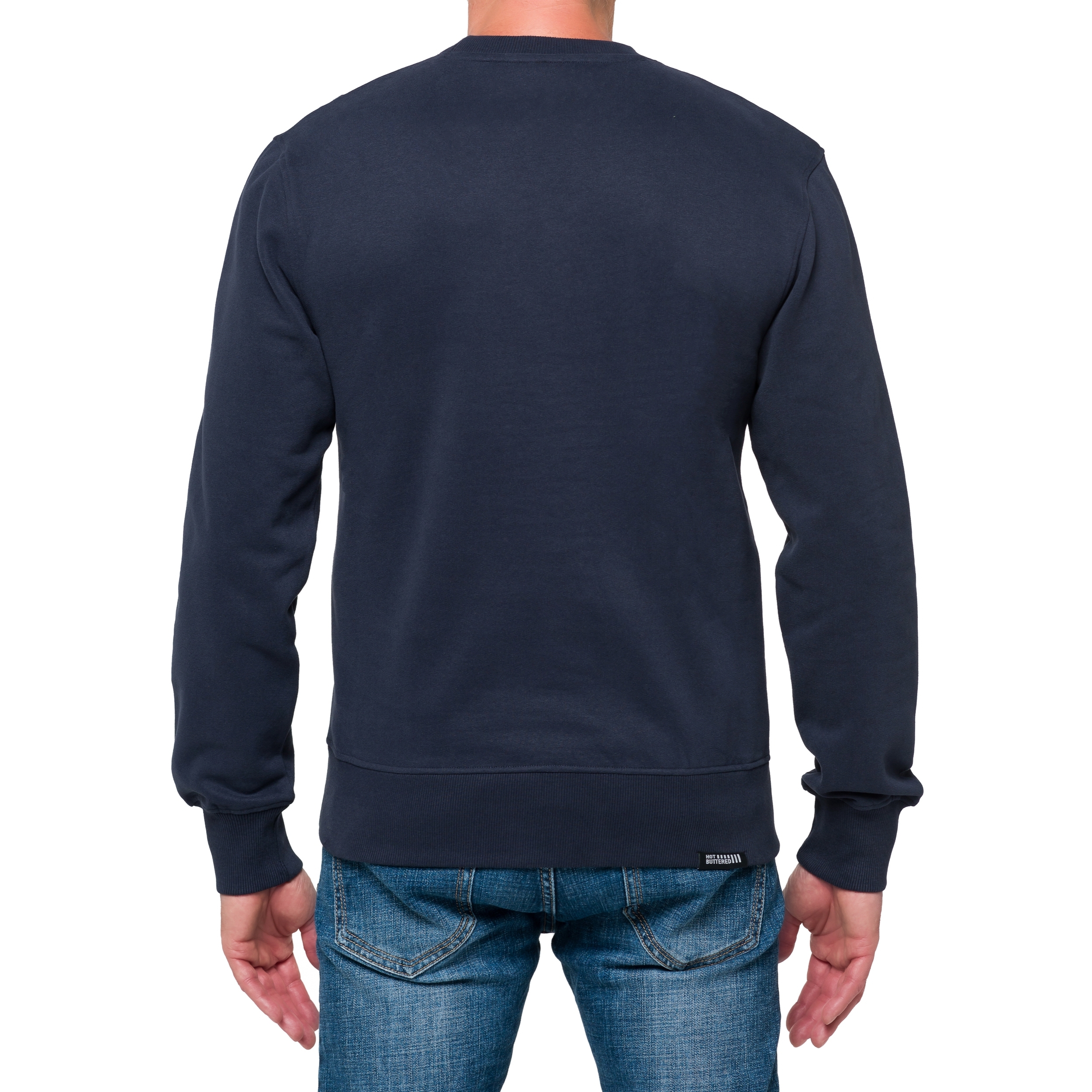 Sudadera de cuello redondo Hot Buttered Eagle Azul