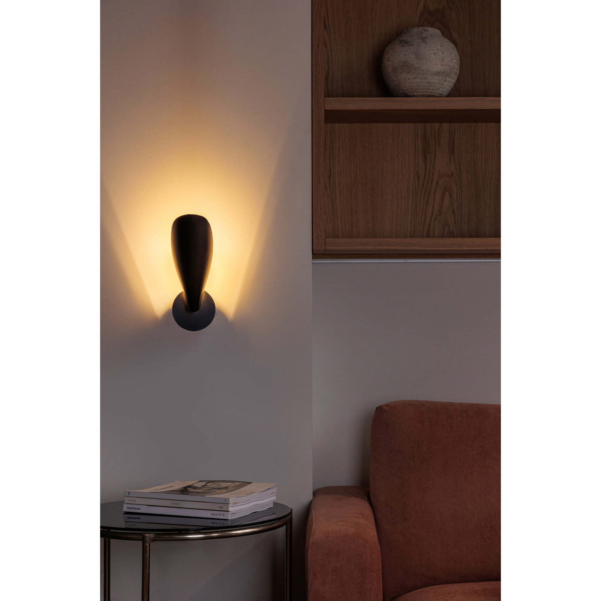 LIGGERA Lampe applique noir