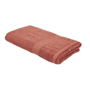 Drap de bain uni ESSENTIAL rouge