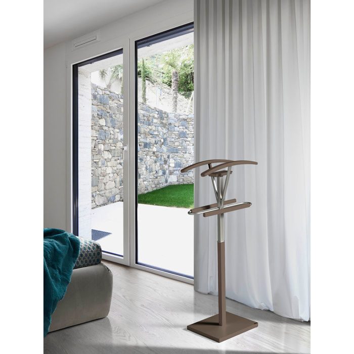 Galán de noche Couple moka 110x47x34 cm