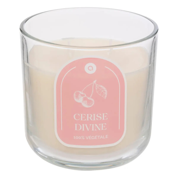 Bougie parfumée " Floa" cerise 350g