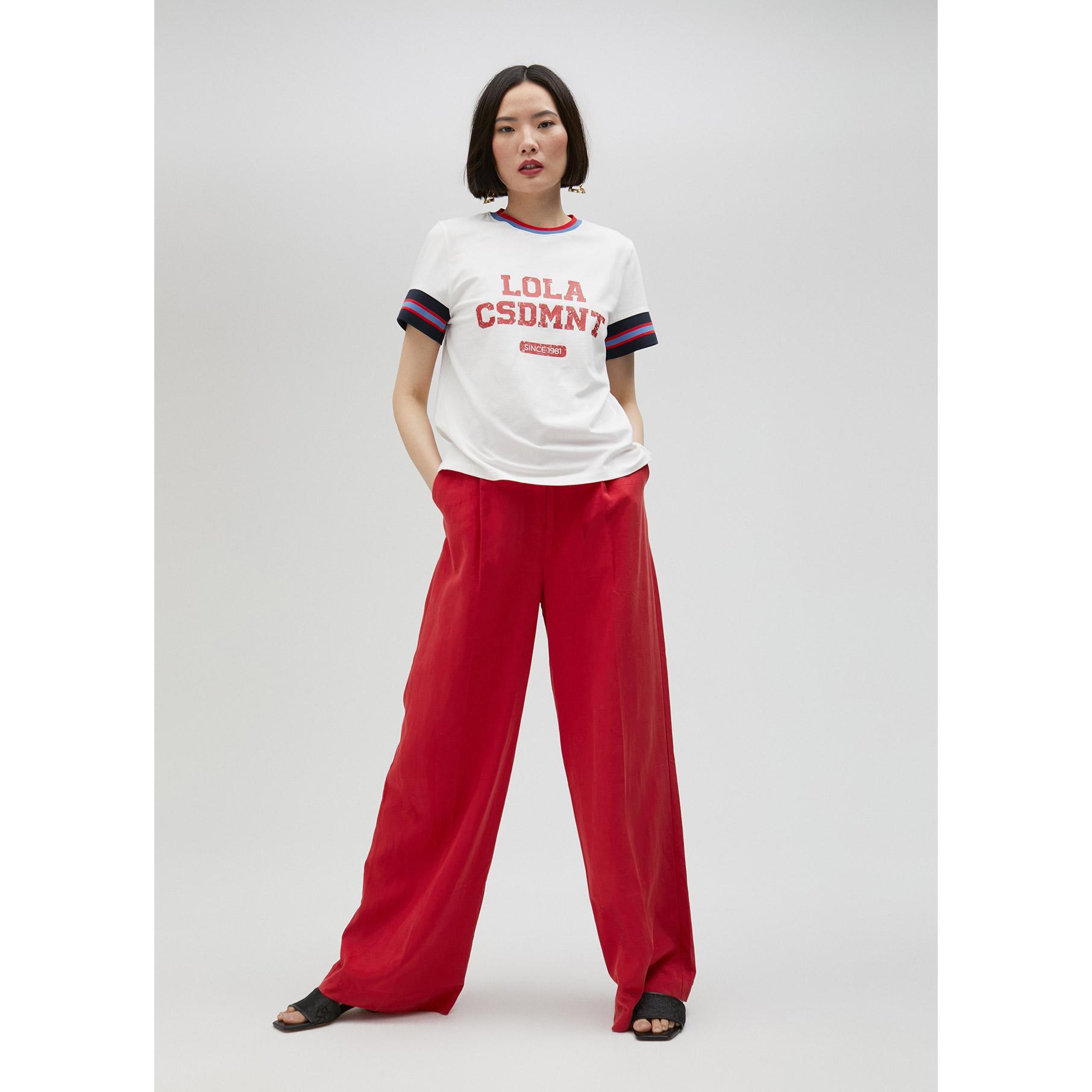 Maglietta maniche a righe tricolori