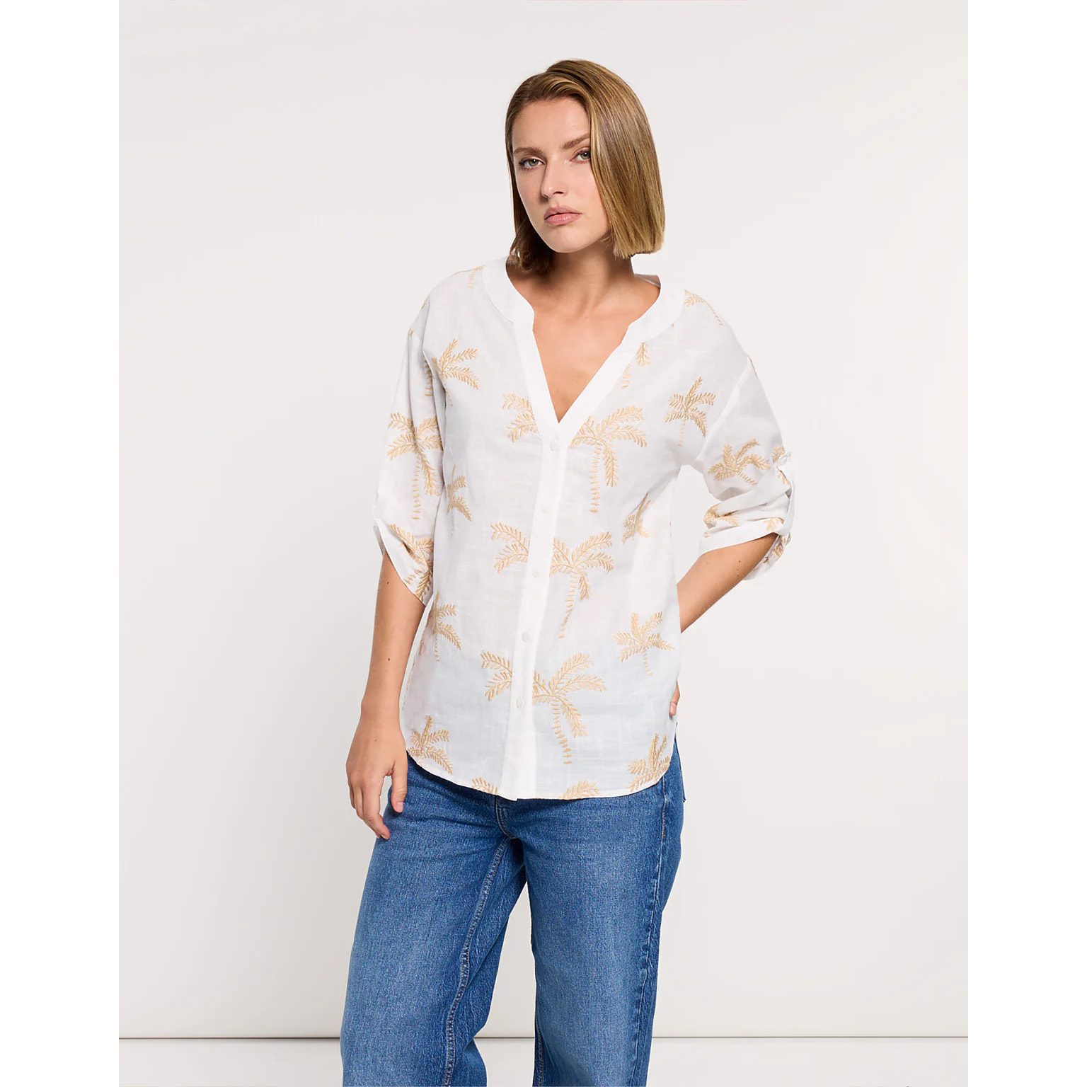 Camisa Manga Larga Blanco - Australis