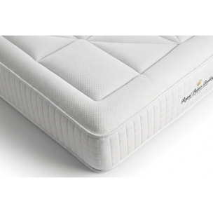 Ensemble 2p - Matelas Ressorts ensachés et mémoire de forme -  Maxi Epaisseur : 26cm - Confort : Équilibré - Windsor