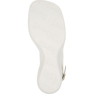 Sandalias - CAMPER Louise Sandal - Blanco - Cuero liso
