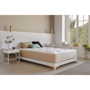 Matelas Royal Prime 30 cm, Ergonomique/relaxation, 2 places - Moonia