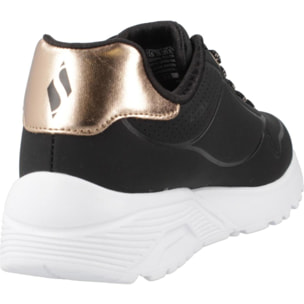 Zapatillas Niña Uno Lite-metallic Mo Negro
