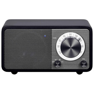 SANGEAN WR-7 NEGRO MATE RADIO ANALÓGICA SOBREMESA FM BLUETOOTH BATERÍA LI-ION RECARGABLE