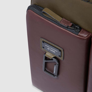 Piquadro Zaino uomo sottile porta pc 14", espandibile
