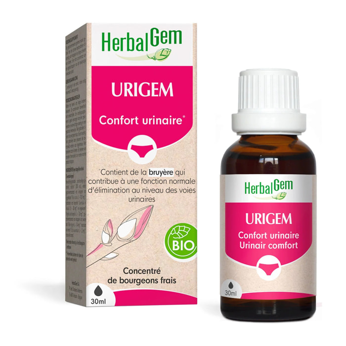 Herbalgem- UriGem - confort urinaire - Bio - 30 ml