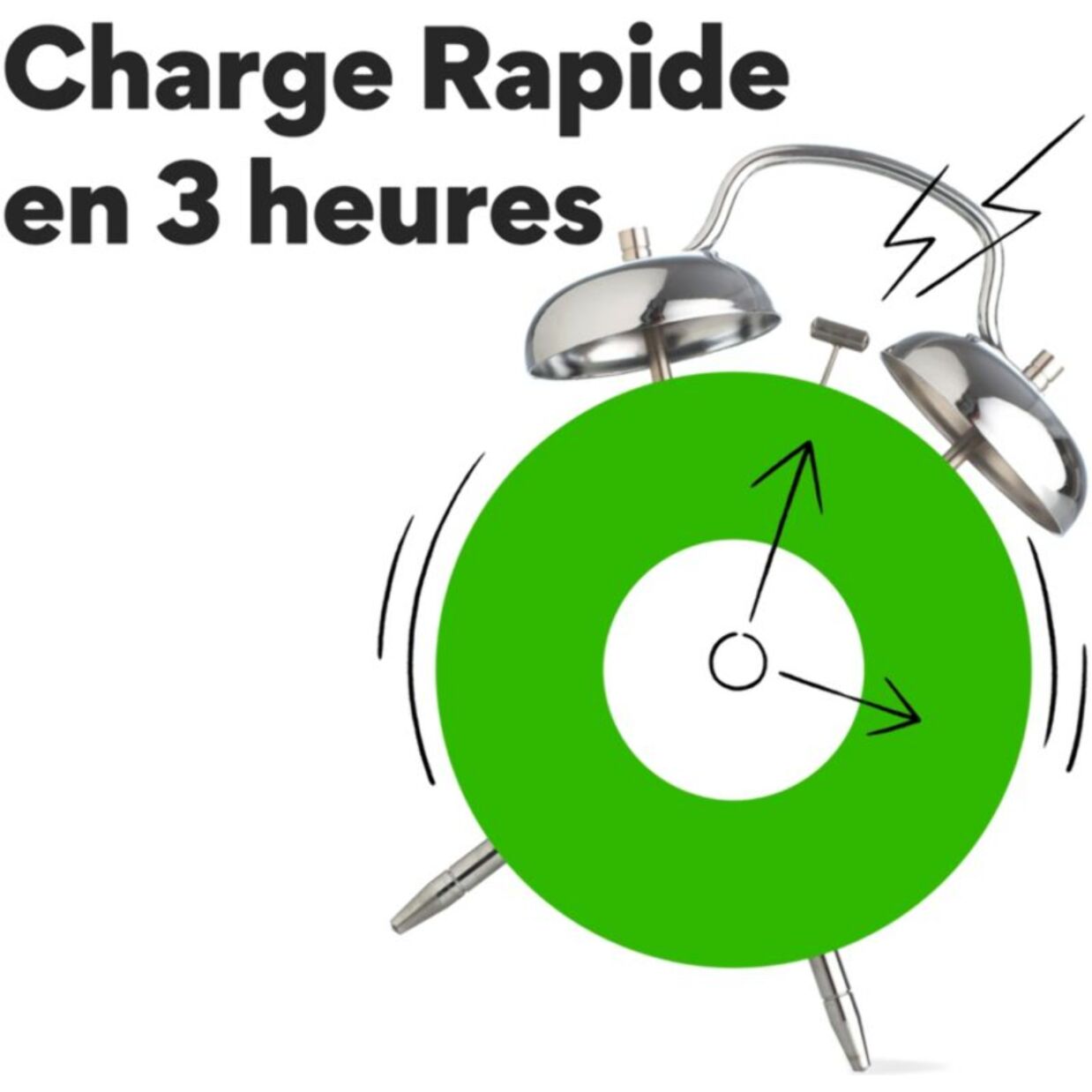 Chargeur secteur GP + LR06 AA x4 2100mAh + station de charge