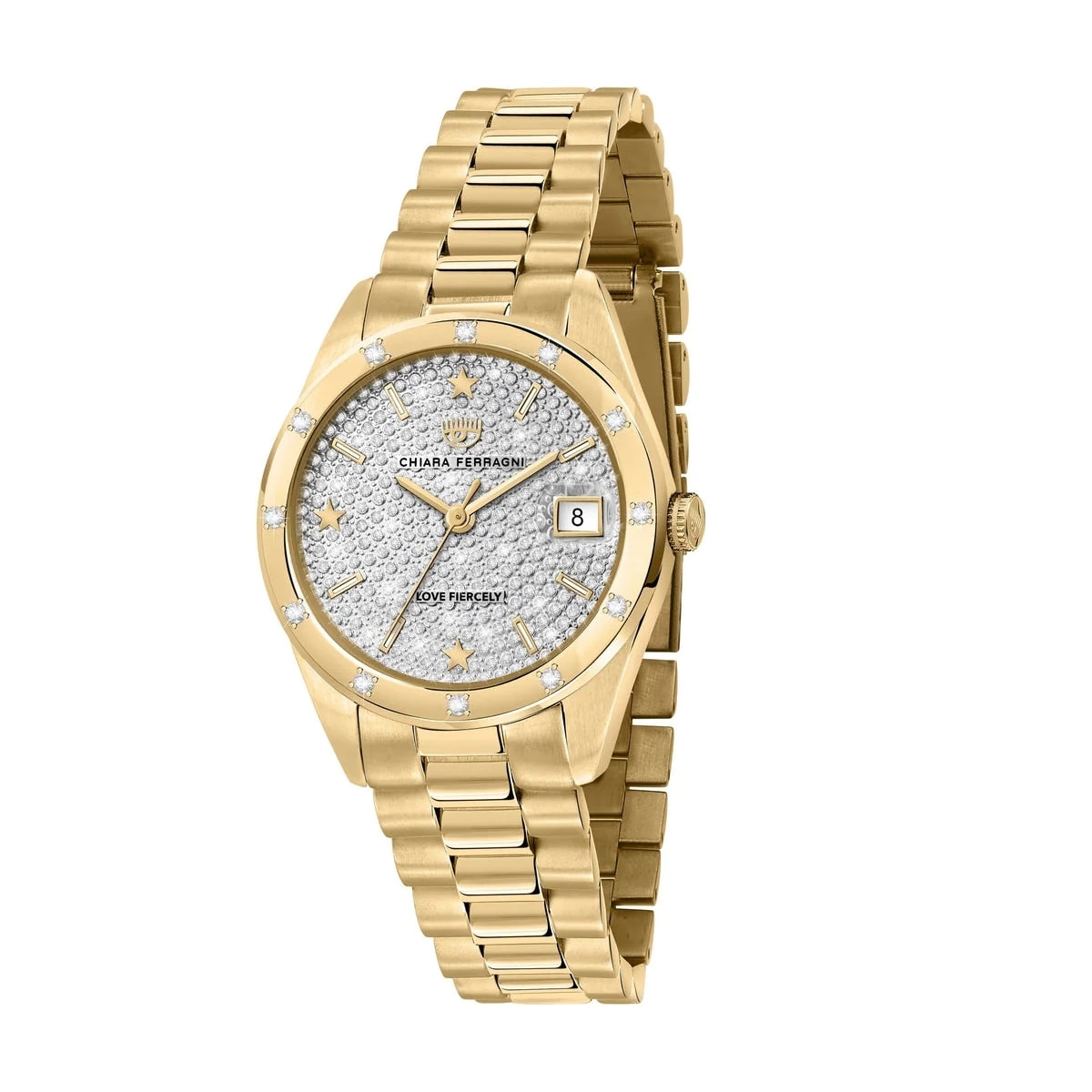 Reloj Chiara Ferragni R1953100512 Mujer Analogico Cuarzo con Correa de Acero inoxidable