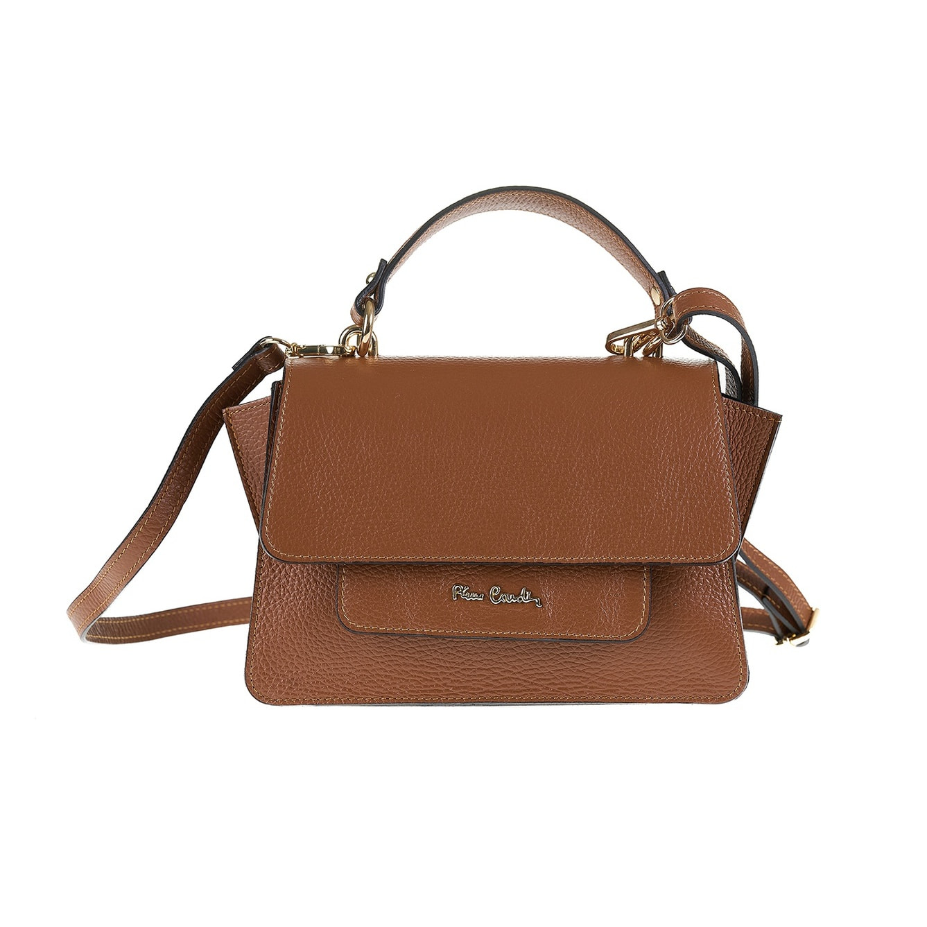 Borsa a mano da donna Made in Italy - Modello Elora Nova - 100% pelle - 23.5 x 15.0 x 10.0 cm