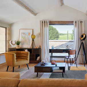 Chaise d'écolier "Kiel" bois marron