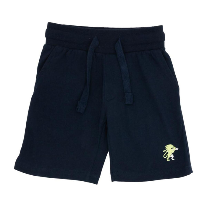 Nuevo Pantalón corto deportivo de punto pesado para niños