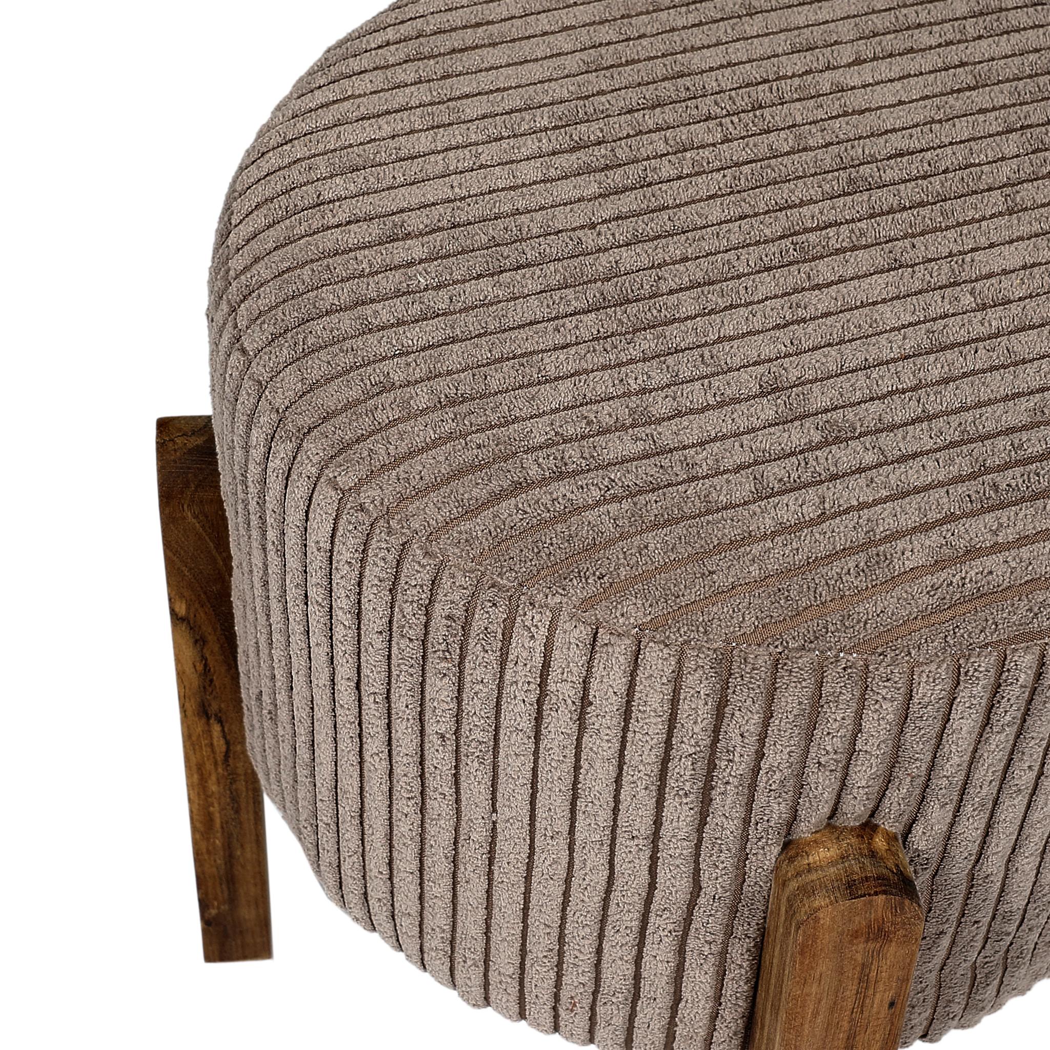 Tabouret Cotele Scott Taupe - Lot De 2
