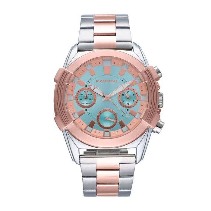 Reloj Radiant RA634704 Hombre Analogico Cuarzo con Correa de Acero inoxidable