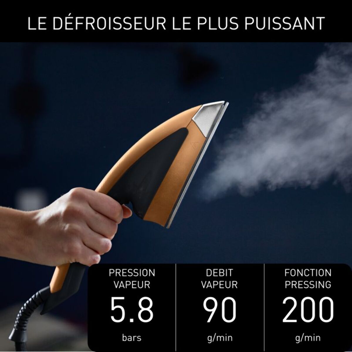 Défroisseur vapeur CALOR QT2020C0 Ixeo Power Tout-en-Un