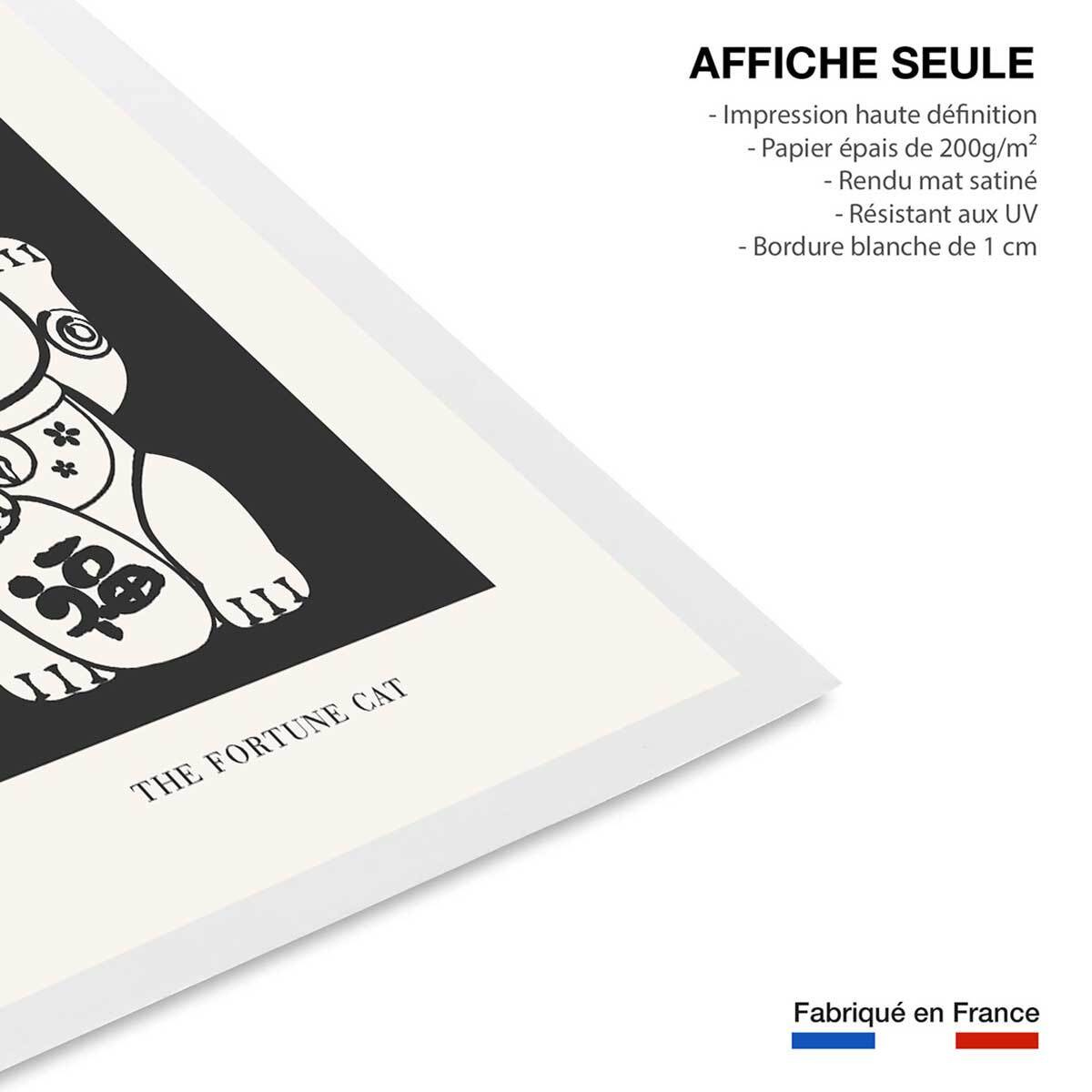 Affiche enfant manekineko  Affiche seule