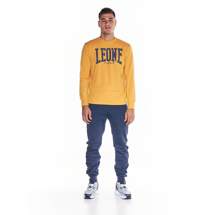T-shirt da uomo maniche lunghe Leone 1947 Apparel