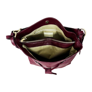 Borsa a spalla Cheval Firenze Fenice Bordeaux