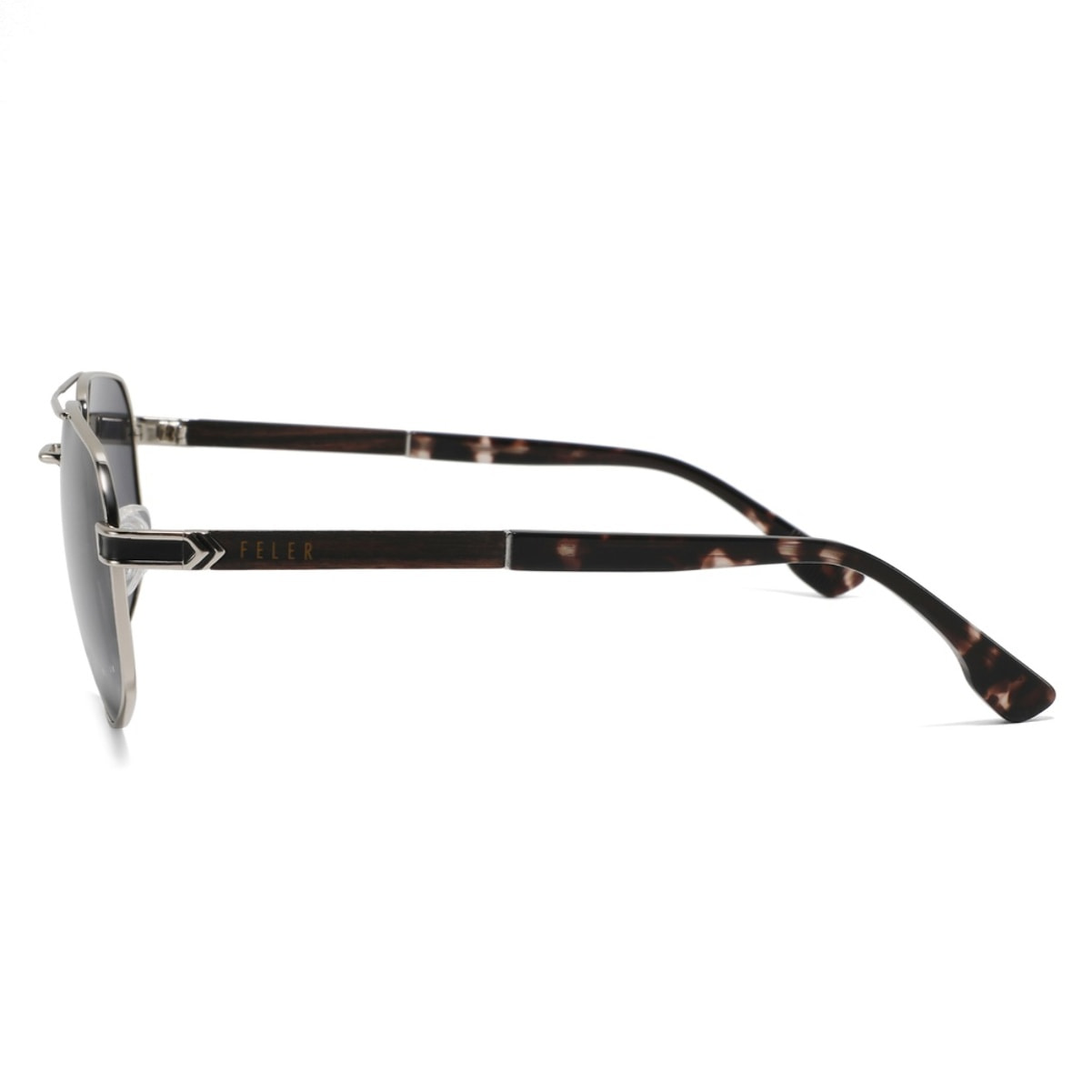 Gafas de Sol Feler 1714-7 Polarizadas de Madera Unisex 58 mm