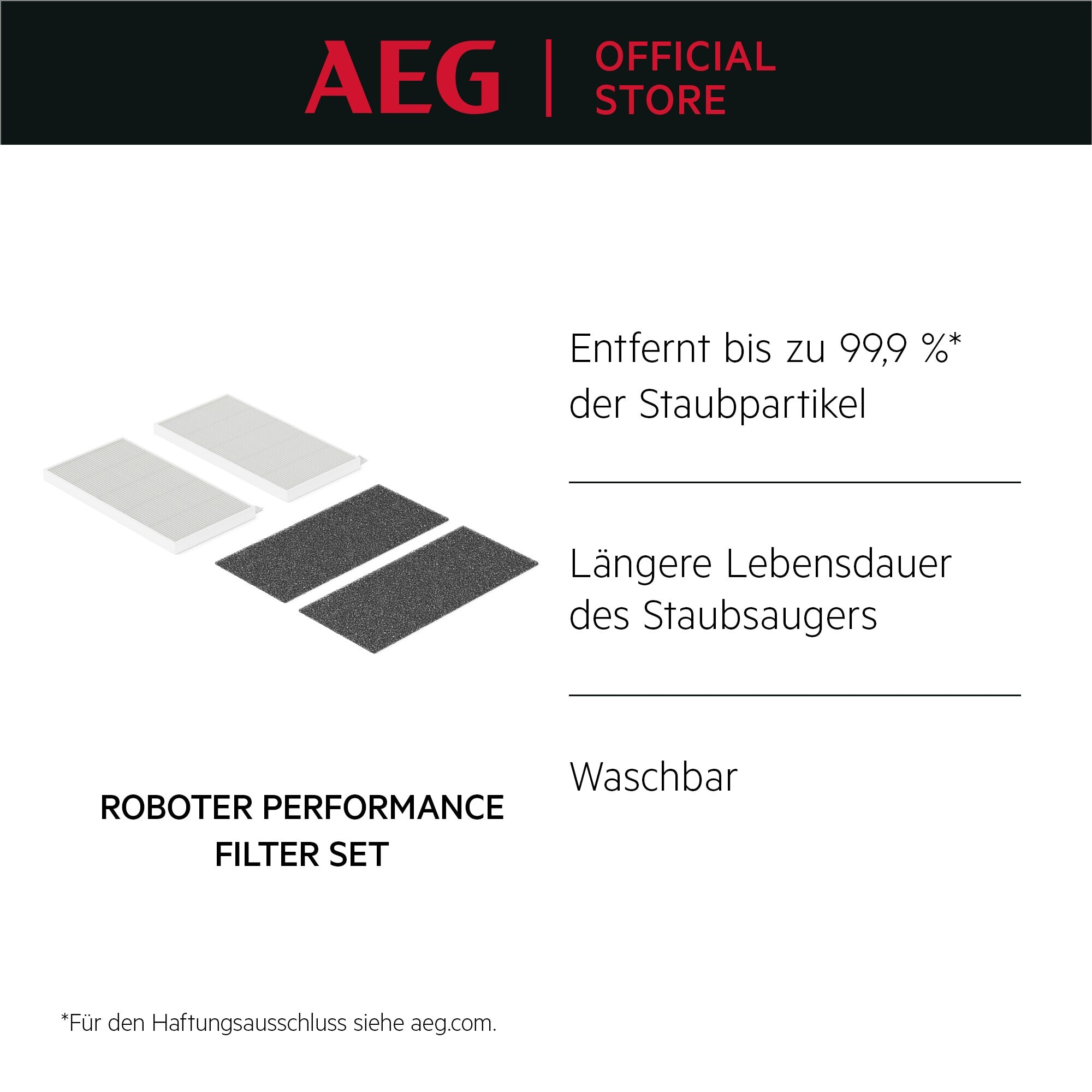 AEG Performance Kit Mopa para Robot Serie 6000 AFR3W