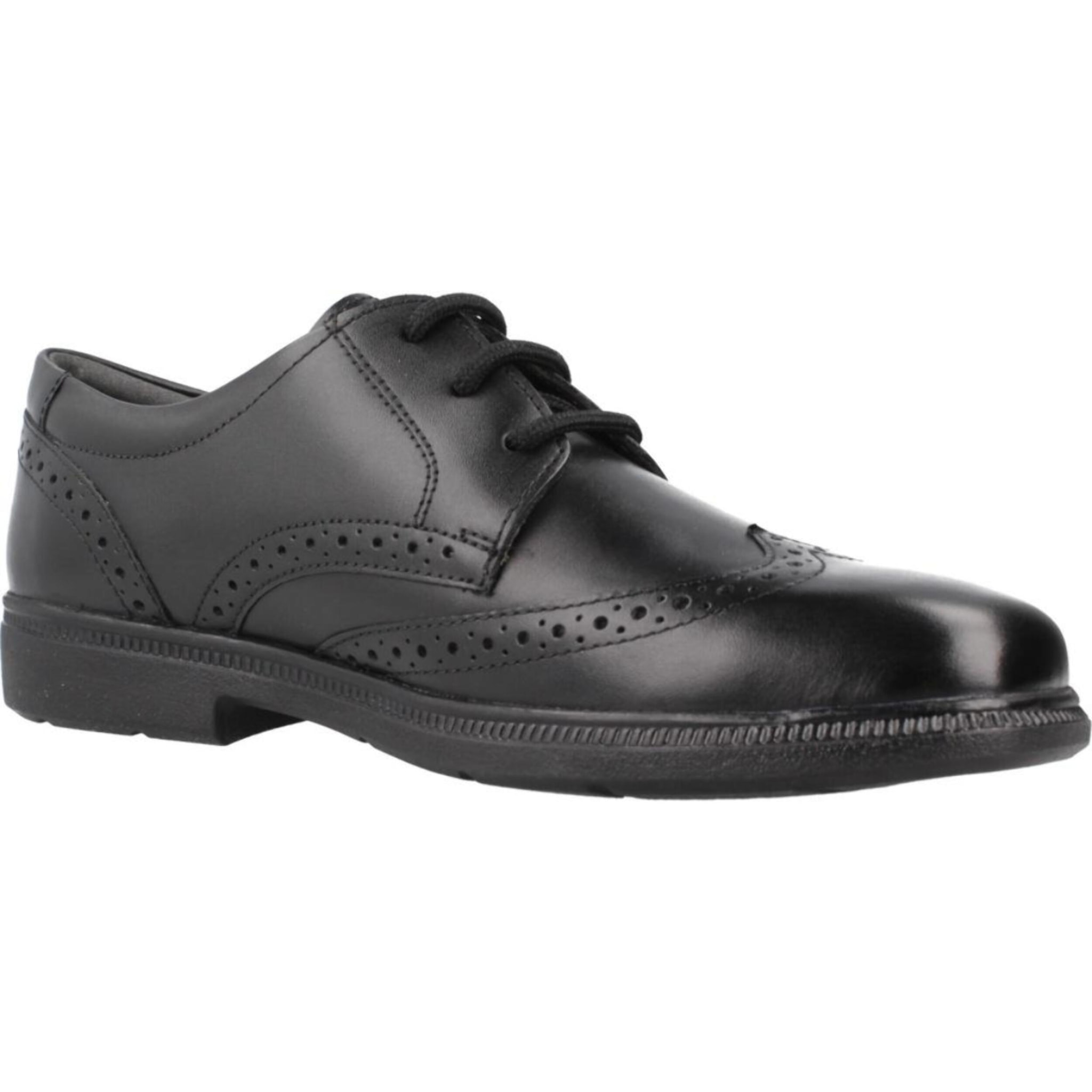 Zapatos Niño de la marca GEOX  modelo JR FEDERICO NEGRO