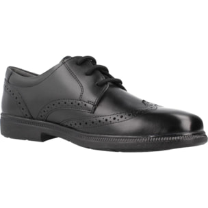 Zapatos Niño de la marca GEOX  modelo JR FEDERICO NEGRO