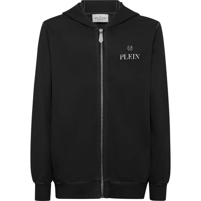 PHILIPP PLEIN Hooded Sweatjacket