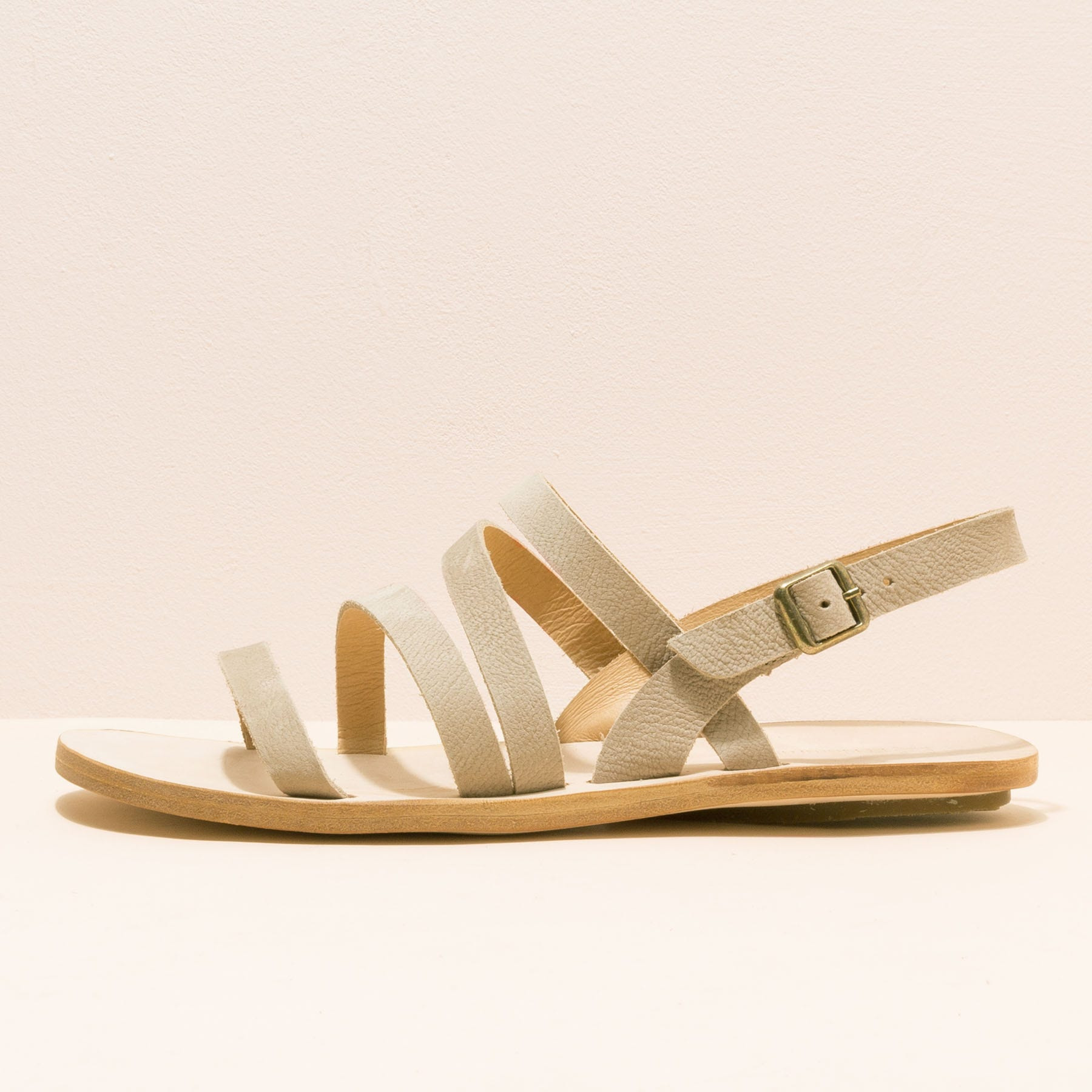 Sandalias N5711 PLEASANT PIEDRA / CORATINA color Piedra