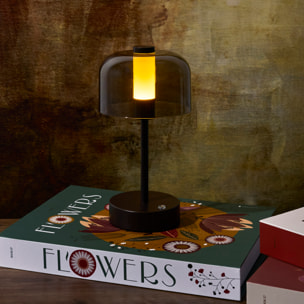 Lampe - HOME DECO FACTORY - Tactile - Rechargeable - Verte
