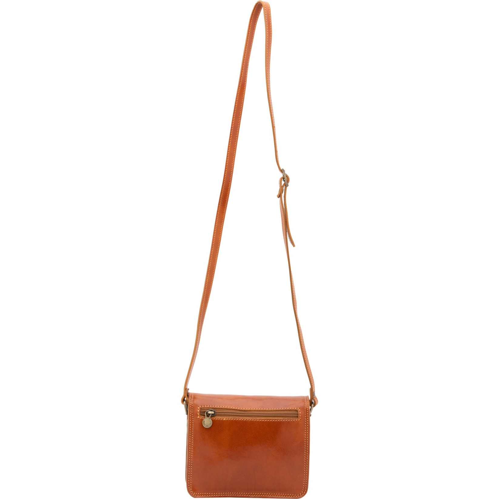 Borsa a tracolla da donna - Modello False - Vera pelle - 20.0 x 16.0 x 7.0 cm