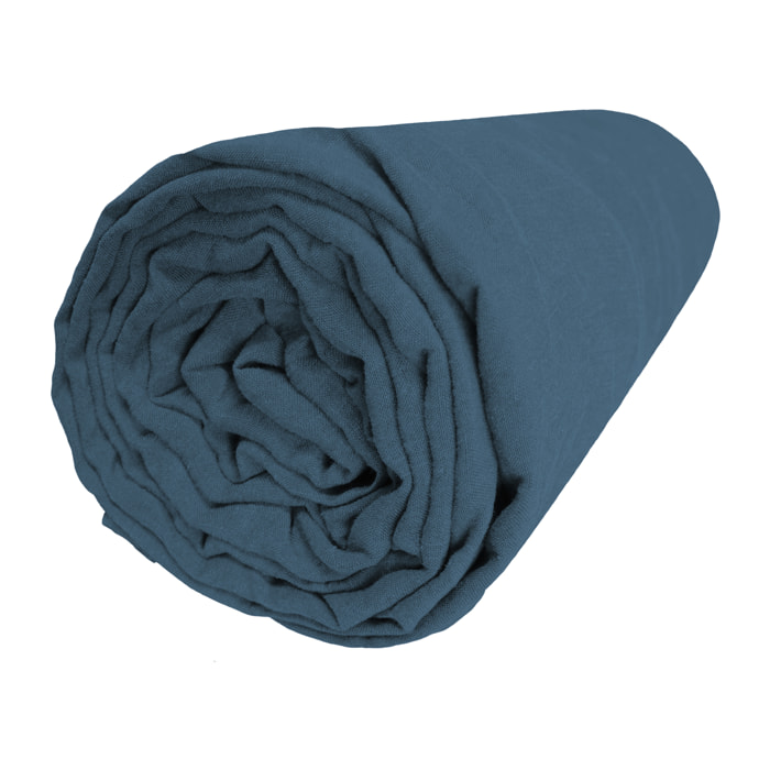 Drap housse en lin lavé bonnet 37cm, RÊVE DE LIN