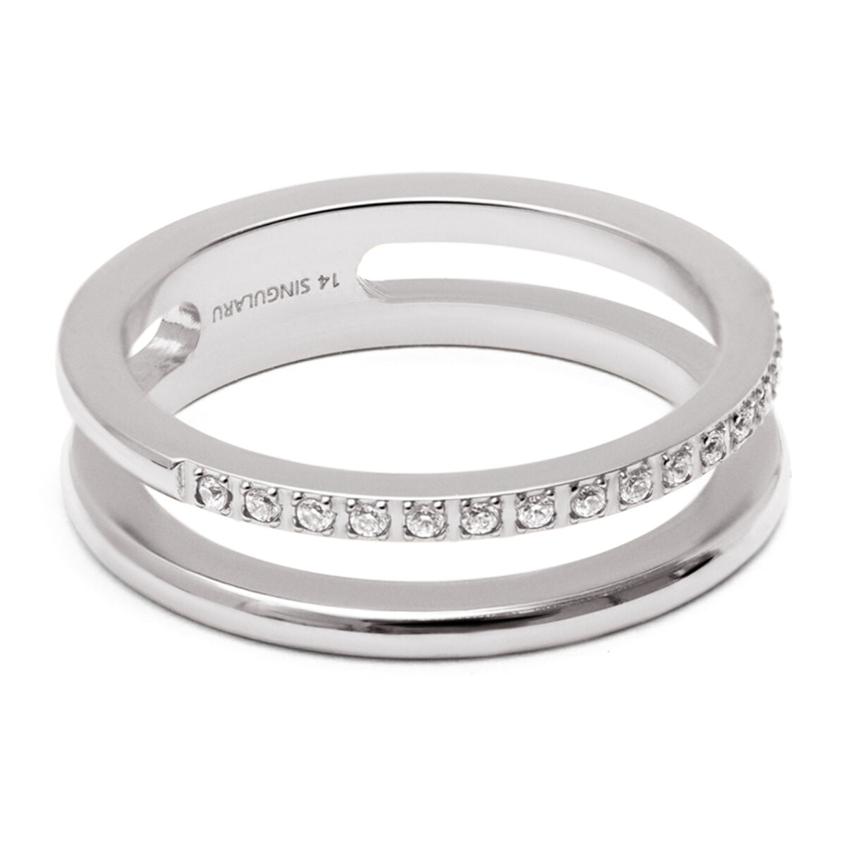 Anelli Bibiana in Acciaio