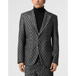 PHILIPP PLEIN Miami Vice Fit Blazer Jacquard Monogram