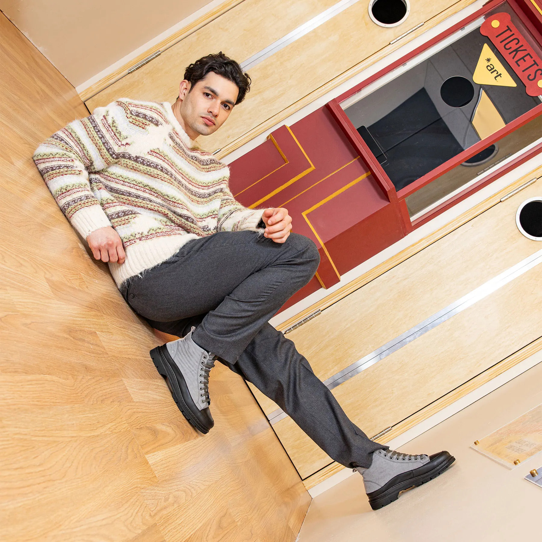 Botines 1895 NYLON TOTAL BLACK/ BIRMINGHAM color Total black