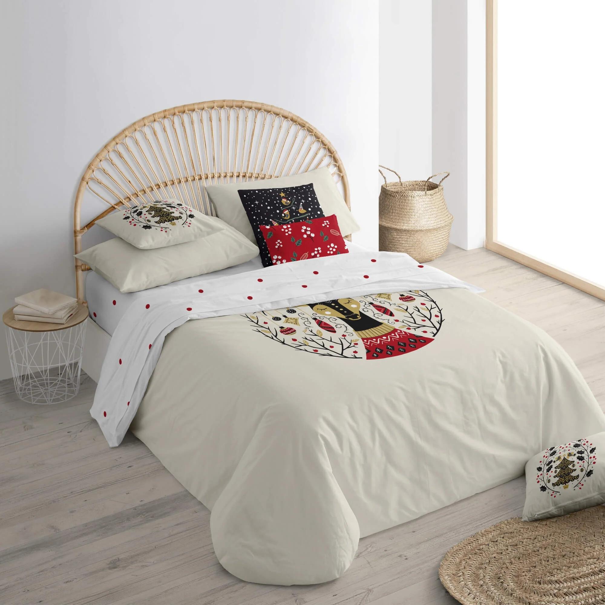 Housse de couette avec clics 100% coton Laponia 2