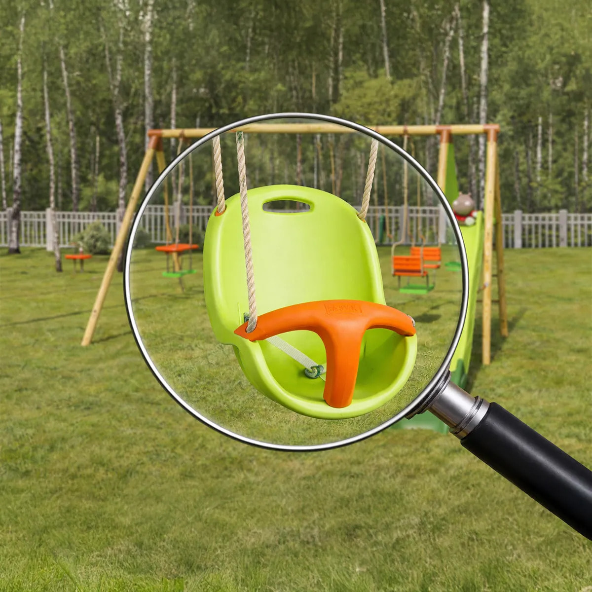 Siège bébé pour portiques de 1,90 à 2,50 m