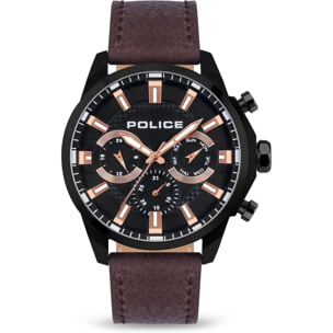 Reloj Police PEWJF2204204 Hombre Analogico Cuarzo con Correa de Cuero