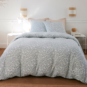 Parure housse de couette imprimé 100% gaze de coton - edana