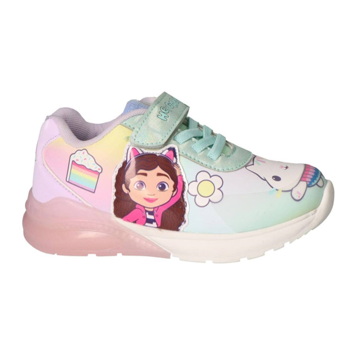 Zapatilla deportiva infantil suela ligera "Gabby´s Dollhouse"