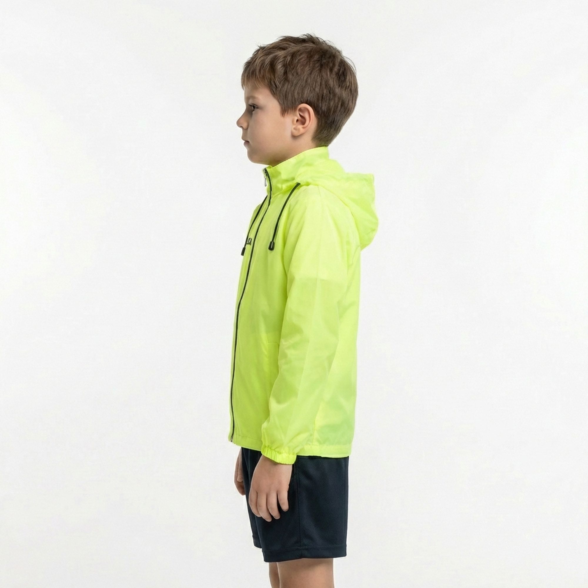 Giacca impermeabile da pioggia CAIRO giallo fluo