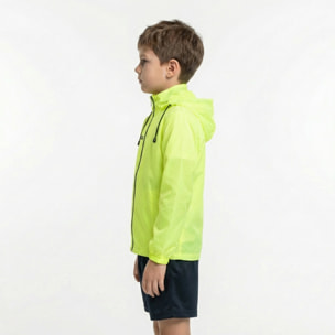 Giacca impermeabile da pioggia CAIRO giallo fluo