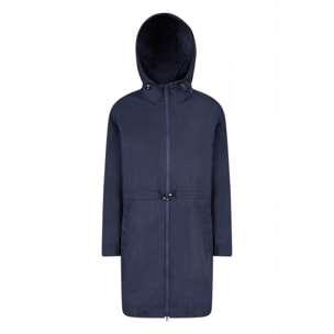 Chubasquero > Cortavientos Mujer de la marca GEOX  modelo W BULMYA LONG PARKA AZUL