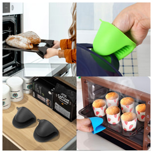 Coppia di guanti multifunzione in silicone per friggitrice ad aria