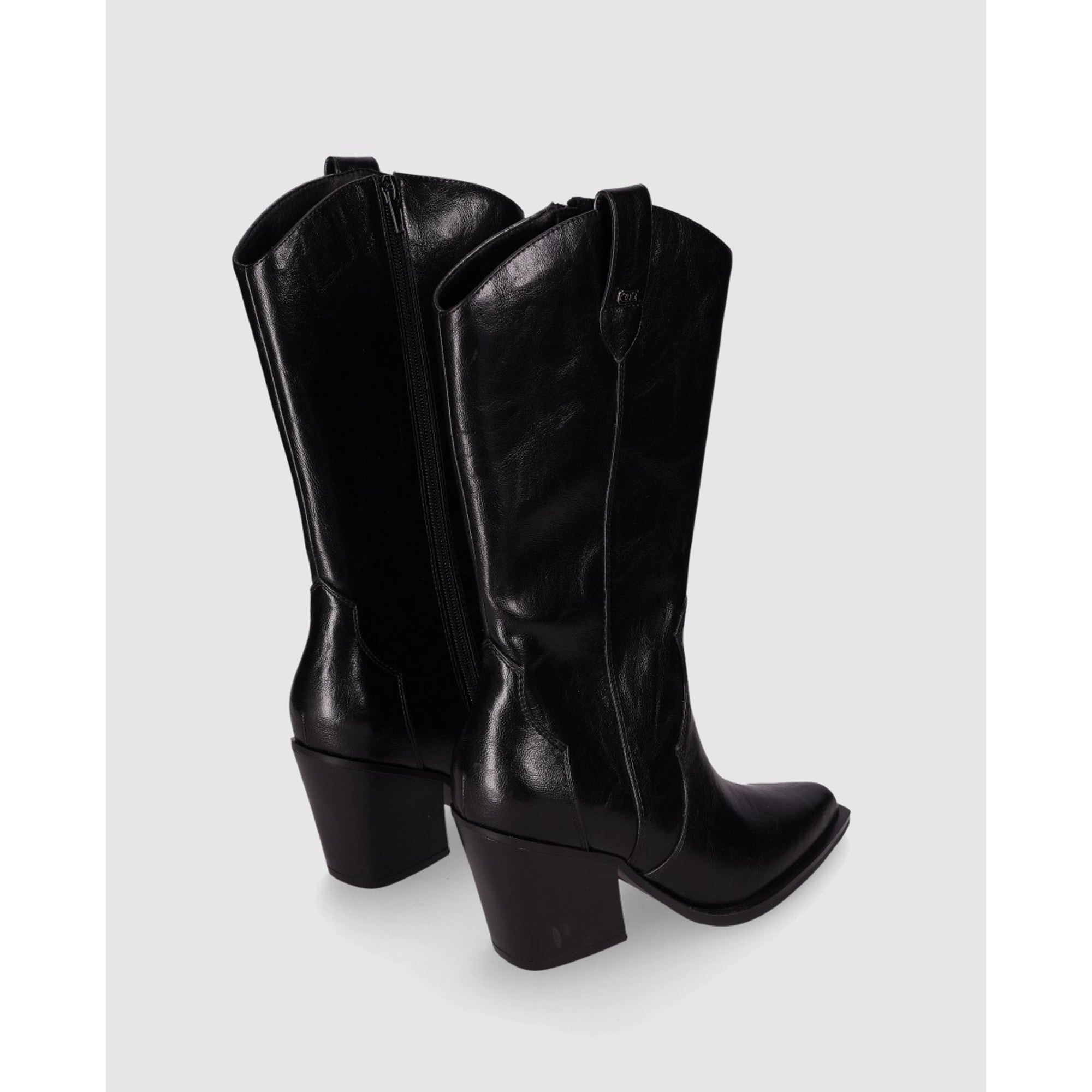 Botas - Negro - Tacón: 7 cm