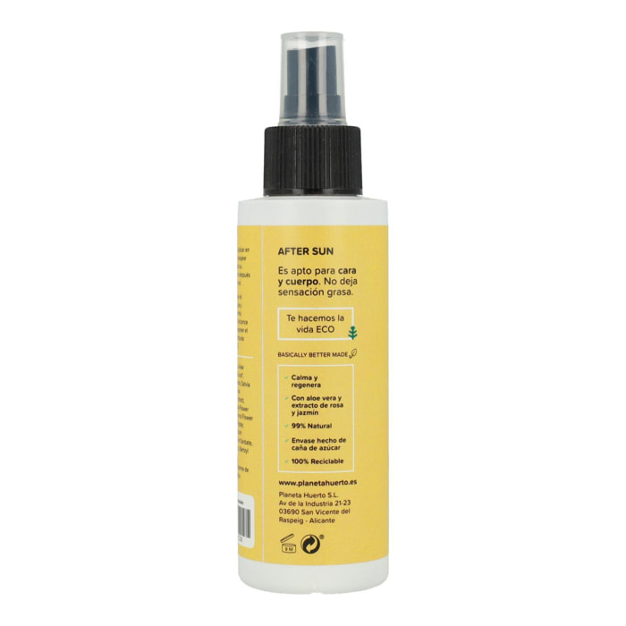 PLANETA HUERTO | Loción Calmante After-Sun 125 ml | Hidratación y Alivio Inmediato | Con Aloe Vera y Extractos Naturales